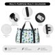 thumbnail image 4 of Easygdp Cartoon Sea Creatures Bolsa de Gimnasio, Bolsa de Viaje Duffel, Bolsa de Fin de Semana con Compartimentos, Bolsa de Mano para Noche, 4 of 7