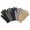 Assorted-Black/L.Heather Grey/Charcoal/Navy/Beige, variant on 6-Pack Men's Winter Polyester Magic Gloves, Assorted Solid Multi-Color, One Size