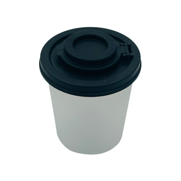 Sueyeuwdi 1X Pot à Assaisonnement Moyen en Solde! Ensemble de Shakers à Poivre pour Camping Pique-Nique Extérieur Cuisine Boîtes à Lunch Ensemble de Voyage Transparent avec Couvercles Rouges Couvercles en Plastique Hermétique