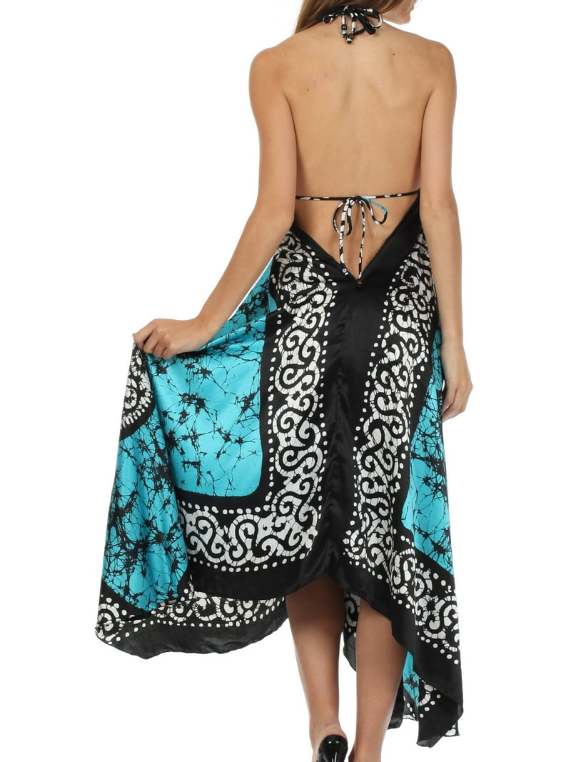 sakkas halter dress Sakkas Lizi 2 Women's Halter Maxi Dress for Beach and Vacation