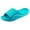 Blue, variant on Women's Vertico Slip-On Shower Slides Home Shoes - Beach, Pool, or House Sandals - Black