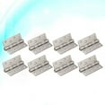 thumbnail image 5 of 8pcs 4 Inch Door Hinge Stainless Steel Flap Hinge Counter Back Flap Backflap Hinge Drawer Butt Hinge (Silver), 5 of 5