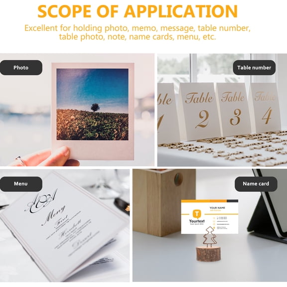 ifundom Aluminum Alloy Business Card Holder Organizer for Desktop, Golden Color, Name Card Storage, 1 Pack