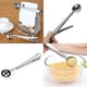 thumbnail image 5 of 5 cucharas medidoras multifuncionales de acero inoxidable con clip para café y té (doradas), 5 of 5