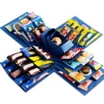 thumbnail image 7 of CCOCC Explosion Gift Box 5-Layer Snack Explosion Box Diy Scrapbooking Box for Anniversary Birthday Valentine'S Day Wedding Gift Gift Explosion Box (Black), 7 of 7