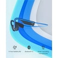 thumbnail image 4 of Restored Shokz OpenMove Bone Conduction Waterproof Bluetooth Headphones for Sports(Formerly Aeropex), Blue (Refurbished), 4 of 7
