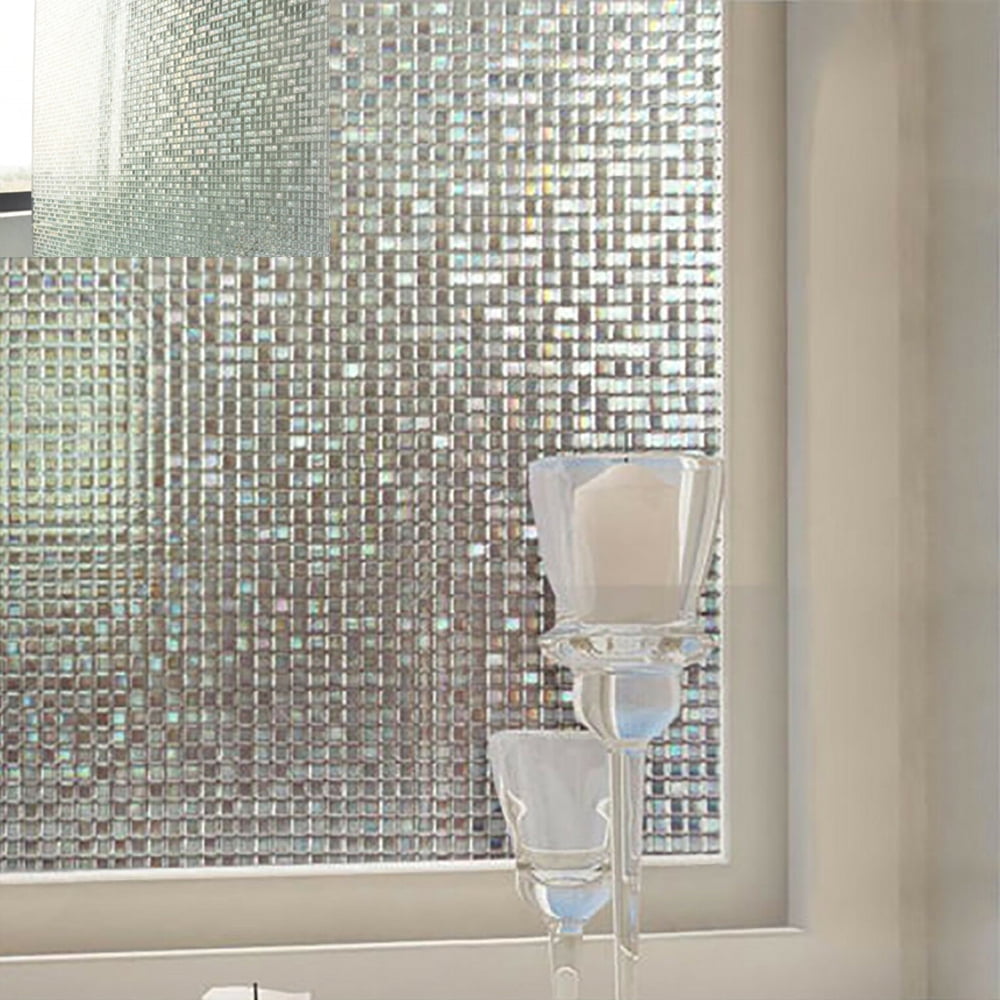 Window Film No Glue Self-adhesive Film Frosted Static Film Bathroom Stickers