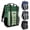 Green, variant on Cooler Backpack, 40 Cans Leakproof Insulated Travel Cooler with Padded Top Handle & Mesh Pocket for Camping Travel Beach Picnics (Gray)