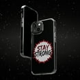 thumbnail image 6 of DistinctInk Clear Case for Apple iPhone 13 Pro MAX (6.7" Screen) - Stay Strong, 6 of 9