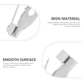 thumbnail image 3 of 100Pcs Iron Locking Pin Three-holes Brooch DIY Safety Pin Decorative Locking Pin Jewelry Making Pin, 3 of 9
