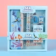 thumbnail image 2 of Ensemble de Fournitures Scolaires pour Enfants avec Trousse - 7 Pcs - Parfait pour la Rentrée Scolaire - Convient aux 3 Ans et Plus - Matériau Plastique, 2 of 5