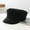black, variant on Hat Girl Spring And Summer Net Red Beret Hat Navy Hat Autumn And Winter Fashion Versatile Korean Casual Octagonal Retro Duck Tongue Hat