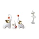 thumbnail image 1 of Esculturas De Elefantes, Figuras De Animales Modernas, Estatuas Artísticas Creativas Para Escritorio, Sala De Estar, Dormitorio, Oficina Y Entrada., 1 of 8