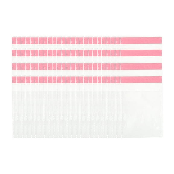 Unique Bargains 9 ㎛ 100 Pcs Dustproof without Hole Clear Self Sealing Bags for Treats 3.15"x3.54"