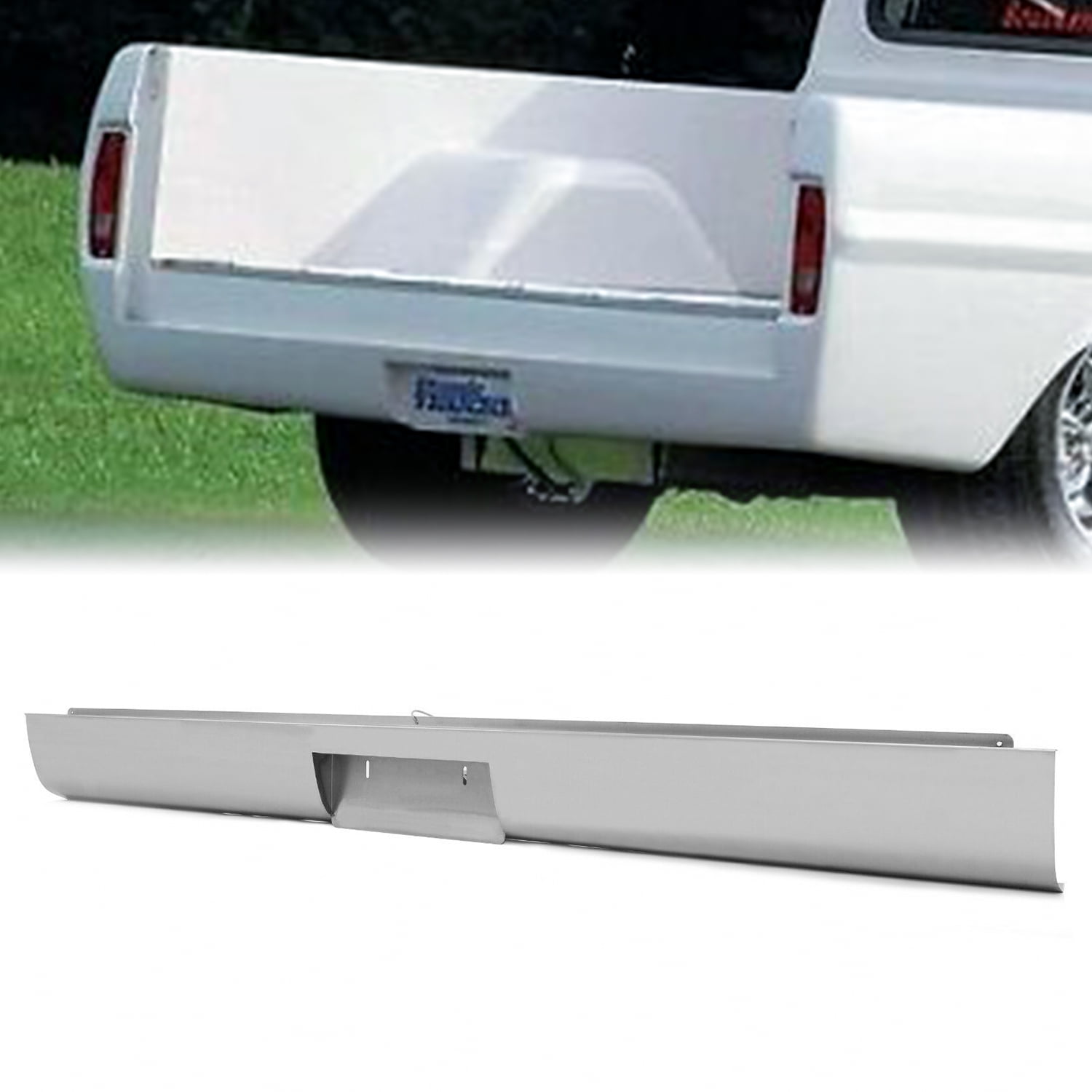 Kojem Rear Roll Pan Bumper for 1967 1968 1969 1970 1971 1972 Ford F100