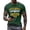 Green, variant on 2026 New USA Soccer Jersey T-Shirt, United States Jersey Soccer, Men's V-Neck Short Sleeve Fan Shirt Sweat Resistant Football Training Shirts for Adult(Royal Blue, L)