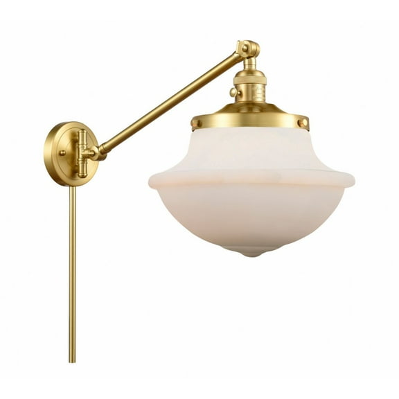Innovations Lighting - Oxford - 1 Light Swing Arm Wall Sconce In Traditional