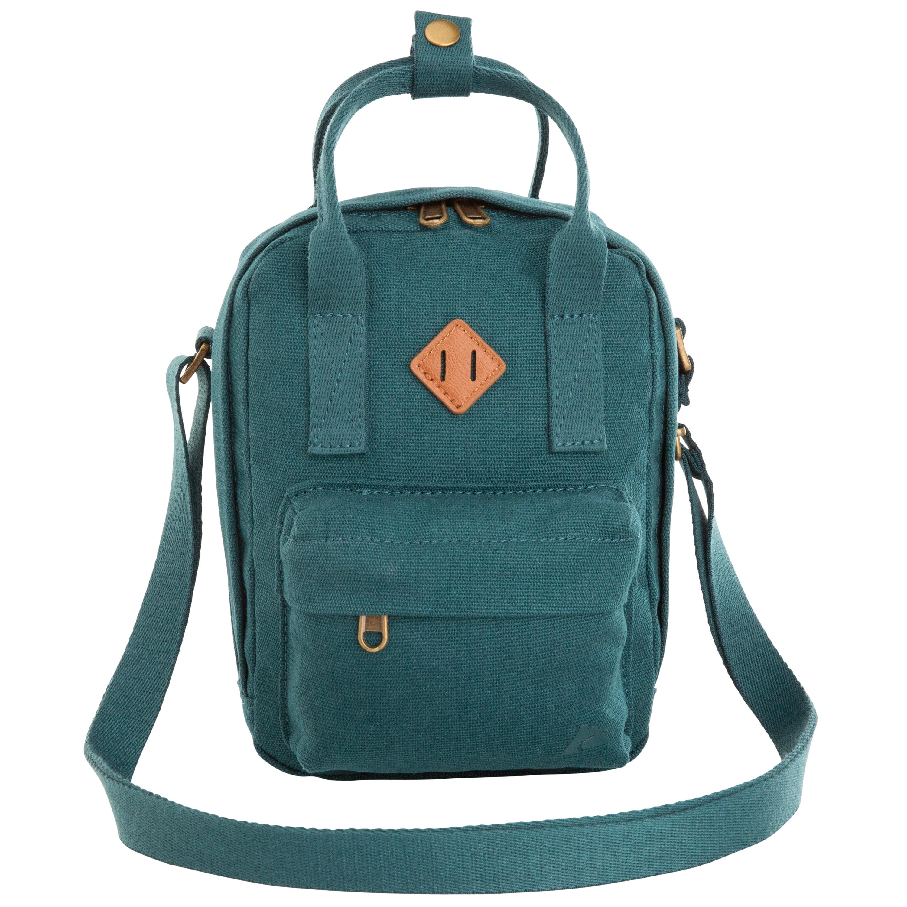 Ozark Trail 3L Unisex Adult/Teen Dual Carry Polyester Crossbody Bag, Teal