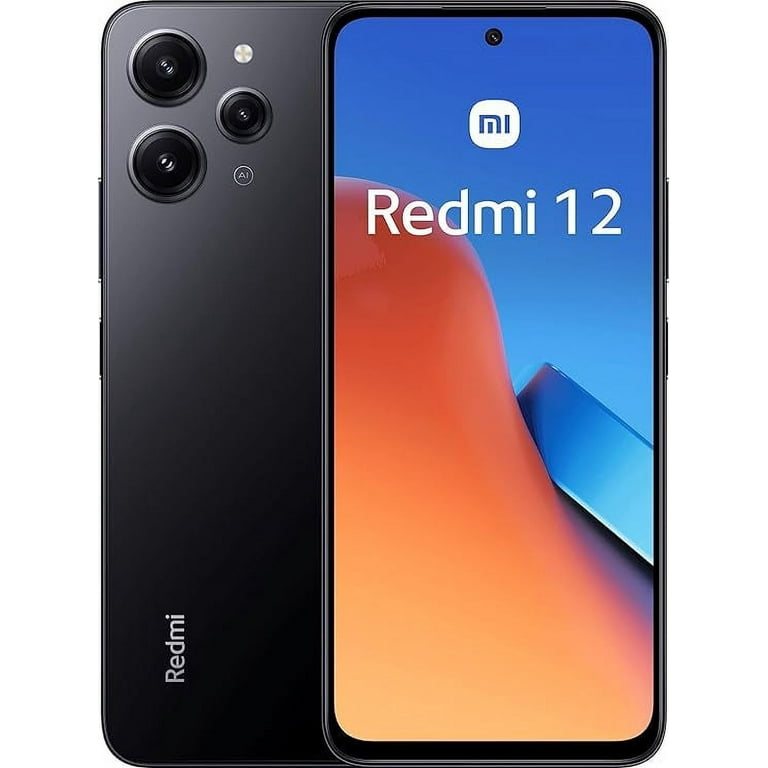 Xiaomi Redmi 12 4G LTE Phone, 128GB + 4GB, Global Unlocked Xiaomi Redmi 12 4G LTE Phone, 128GB + 4GB, Global Unlocked