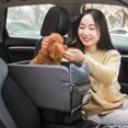 thumbnail image 3 of Puppy Cat Bed for Car Portable Dog Bed Travel Dog Carrier Protector for Samll Dogs Safety Car Central Control Pet Seat Chihuahua ShopWise Round, 3 of 12