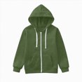thumbnail image 3 of UAYOTSE Boys' Active Sweat Relaxed-Fit Full Zip Hoodie,Sizes 5-6 Years, 3 of 6