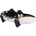 thumbnail image 3 of Skinit Black and Gold Scattered Marble PS5 Controller Skin, 3 of 4