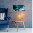 thumbnail image 4 of Epic Art 'The Wave' by Photoinc Studio, Acrylic Glass Wall Art, 24"x12", 4 of 8