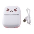thumbnail image 2 of Label Printer, 1000mAH Battery 40mm/s Speed Inkless Thermal Printer 200DPI Resolution Multifunctional  For Black White Picture And Photo, 2 of 8