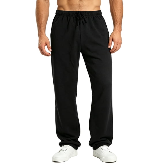 REDESS Mens Sweatpants with Pockets Stretch Soft Jogger Sweatpants for Workout Running Basketball Daily Casual Wear
