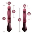 thumbnail image 4 of Eden Red Thrusting Vibrator with 3 Smart Speed Settings and Ergonomic Handle, Rechargeable Silicone/ABS, 10 Inch, 4 of 4