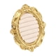 thumbnail image 4 of Bandeja de joyería de terciopelo barroco, soporte de resina para anillos y pendientes, expositor para boutique beige, 4 of 9