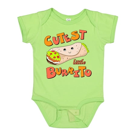 

Inktastic Cutest Little Burrito Boys or Girls Baby Bodysuit
