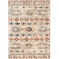 thumbnail image 2 of Well Woven Omaha Xander Vintage Distressed Tribal Modern Global Red 5'3" x 7'3" Area Rug, 2 of 7