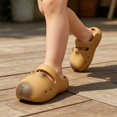 thumbnail image 5 of LIIPEE Girls Sandals Kids Casual Summer Cute Cartoon Decoration Lightweight Garden Slide Hole Shoes Outdoor Comfortable Soft Outsole Non- Footwear,11.5-12 Years, 5 of 8