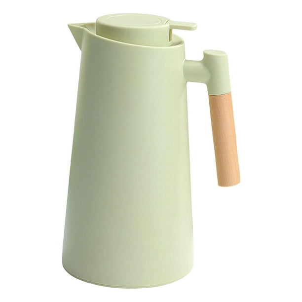Hervidor de agua con aislamiento térmico portátil Sunnimix Botella de 1L jarra verde claro