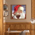 thumbnail image 4 of Cuadros Decorativos Pintura de diamante 5D DIY Santa Claus Taladro redondo completo Kit de imagen de diamantes de imitación Sywqhk Nuevos Originales, 4 of 9