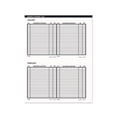 thumbnail image 7 of Recycled Ruled Monthly Planner with Expense Log 8.75 x 6.88, Black, 2021-2023, 7 of 7