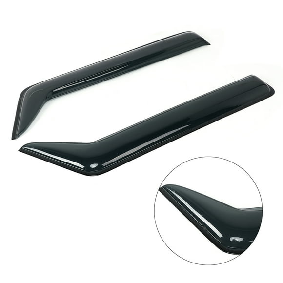 2pcs Smoky Window Visor Shades Sun Rain Guard Fits for Jimny 2019-