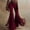c01Wine, variant on JGGSPWM Women Western Fringe Pants Retro High Waisted Flared Trousers Soft Stretch Boho Bell Bottom Outfit Trendy Black L