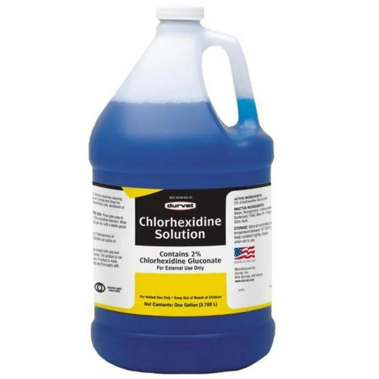 Chlorhexidine for top dogs paws