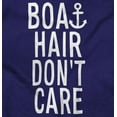thumbnail image 2 of Boat Hair Don't Care Ocean Vibes Cute Women's Graphic T Shirt Tees Brisco Brands M, 2 of 6