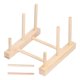 thumbnail image 2 of Escurridor De Platos De Madera Para Cocina, Organizador De Almacenamiento De Vajilla Sin Deformación, , Tazón, Taza, Tapa De Olla, 2 of 7