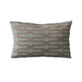 thumbnail image 4 of Plutus Brands Blue Plutus Needle Stripe Luxury Throw Pillow 20 in x 26in, Double Sided 20" x 26" Standard, 4 of 8