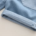 thumbnail image 6 of EnJoCho Boys Baby Outfit Toddler Baby Boys Summer Clothes T Shirt with Cute Pattern Print Denim Shorts Outfit Little Boy School Casual Set 12-24 Months, 6 of 9