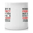 thumbnail image 3 of Nobody's Perfect Except LAMBORGHINI AVENTADOR Drive Coffee Tea Ceramic Mug Office Work Cup Gift 15oz, 3 of 3