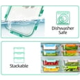 thumbnail image 4 of Recipientes de vidrio para almacenamiento de alimentos C CREST, paquete de 10 unidades, 4 of 7