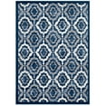 thumbnail image 2 of Modway Kalinda Rustic Vintage Moroccan Trellis 8x10 Area Rug in Beige, Moroccan Blue and Ivory, 2 of 7