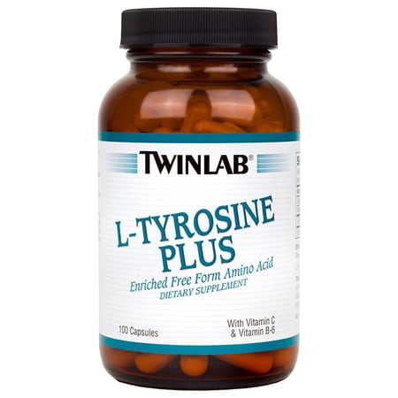 Twinlab L-Tyrosine Plus Capsules, 100 Ct
