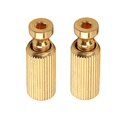 thumbnail image 1 of 2 piezas de Espárragos e inserciones para piezas de puente de sistema de trémolo de guitarra Yuyangstore - ORO, 1 of 5