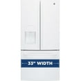 thumbnail image 3 of GE GFE24JGKWW 24 Cu. Ft. White French Door Refrigerator, 3 of 8
